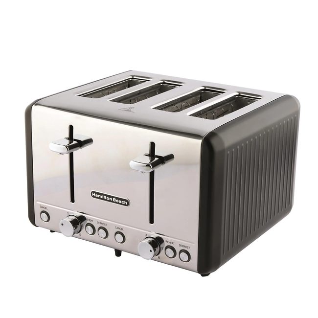 HAMILTON BEACH HARMONY 4 Slice Black Toaster
